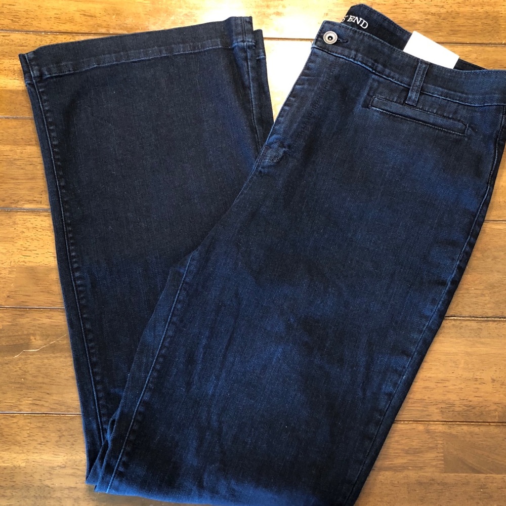 Lands’ End Trouser Jeans, 18 tall
